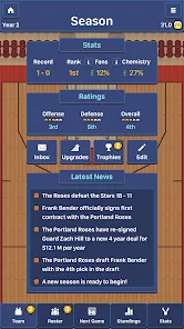 Hoop League Tactics preview 6